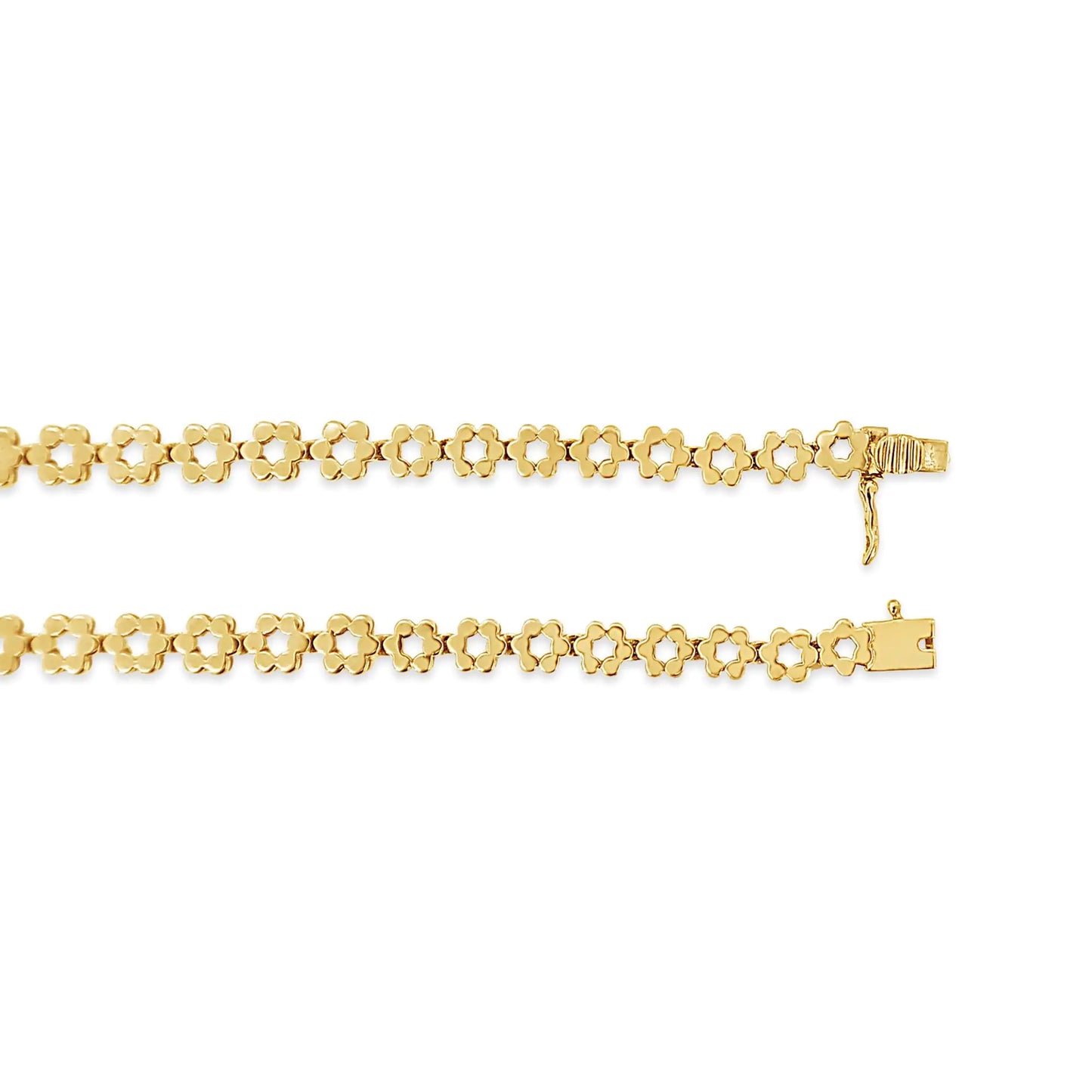 14K White Gold Riviera Diamond Necklace (IGI Certified)