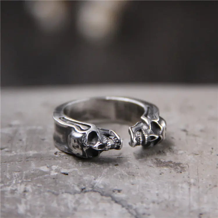Sterling Silver Skull Ring